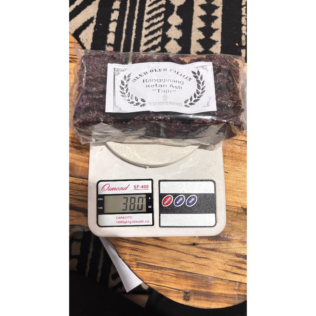 

Rengginang Asli Cililin Ketan Hitam