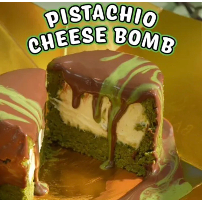 

Pistachio cheese Boomb