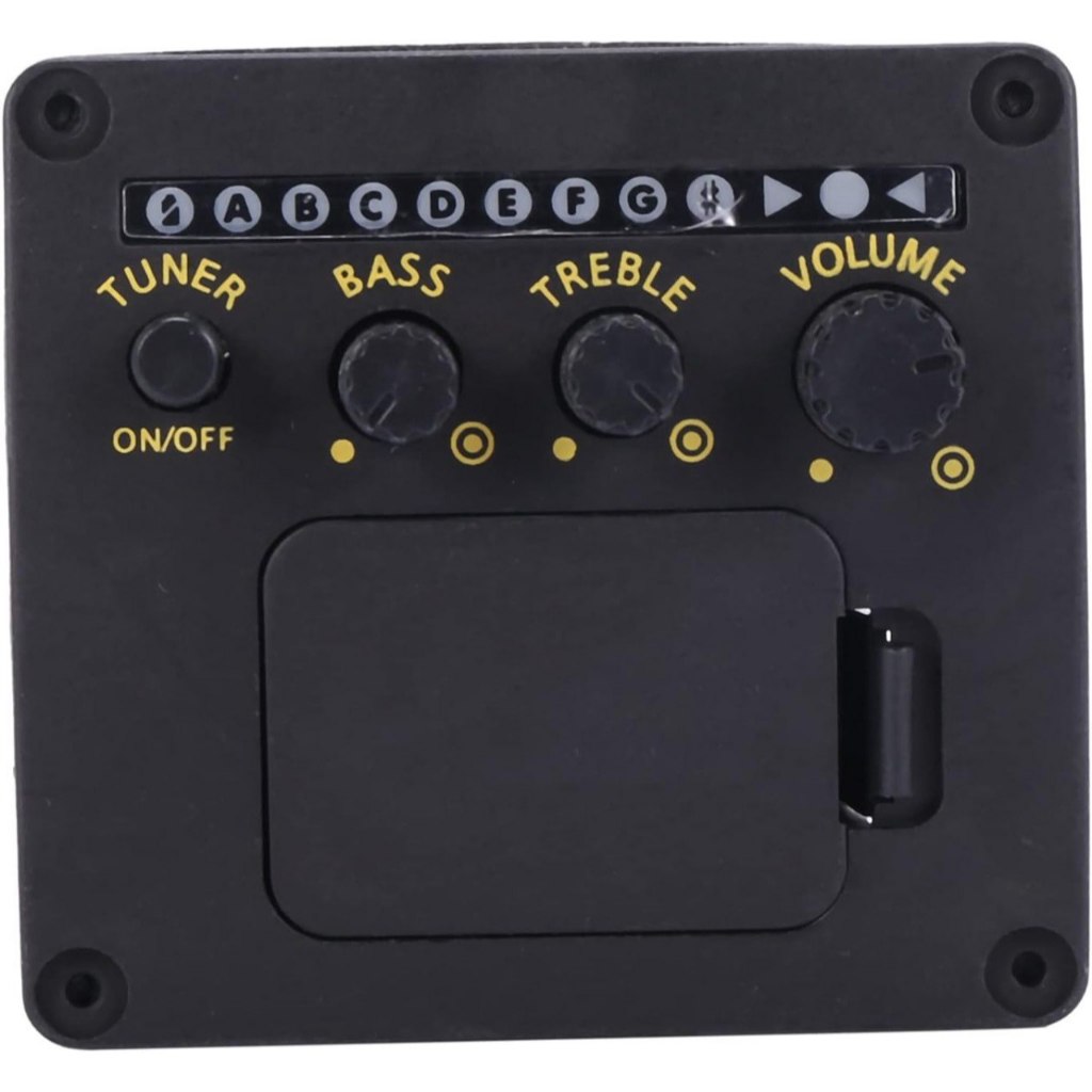 Equalizer Preamp Pickup Acoustic Rocket 3 Band AEQ 2T Tuner