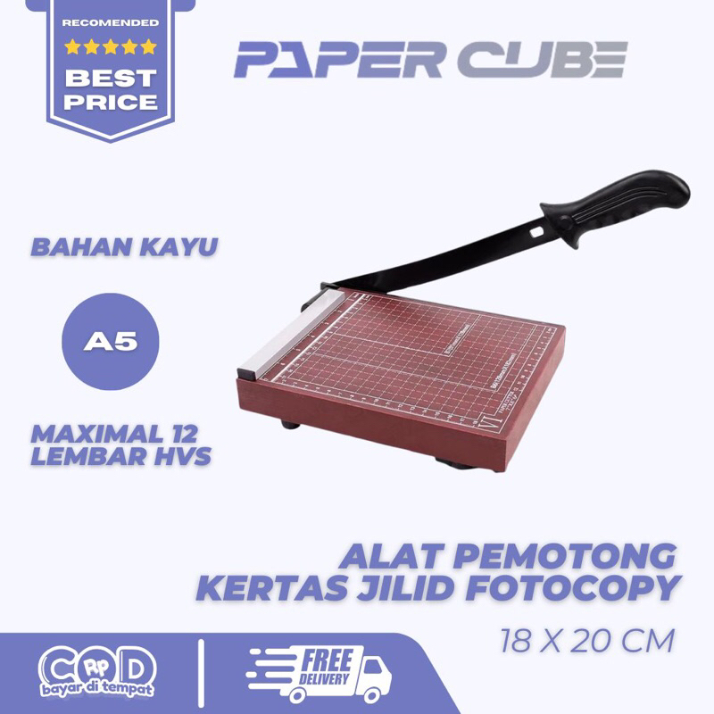 

GRAKITEC ALAT PEMOTONG KERTAS JILID FOTOCOPY | BAHAN KAYU ANTI RAYAP & ANTI PECAH