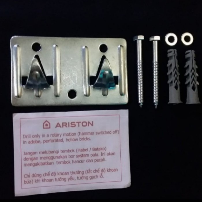 Bracket Water Heater Ariston Original / Gantungan Pemanas Air Ariston