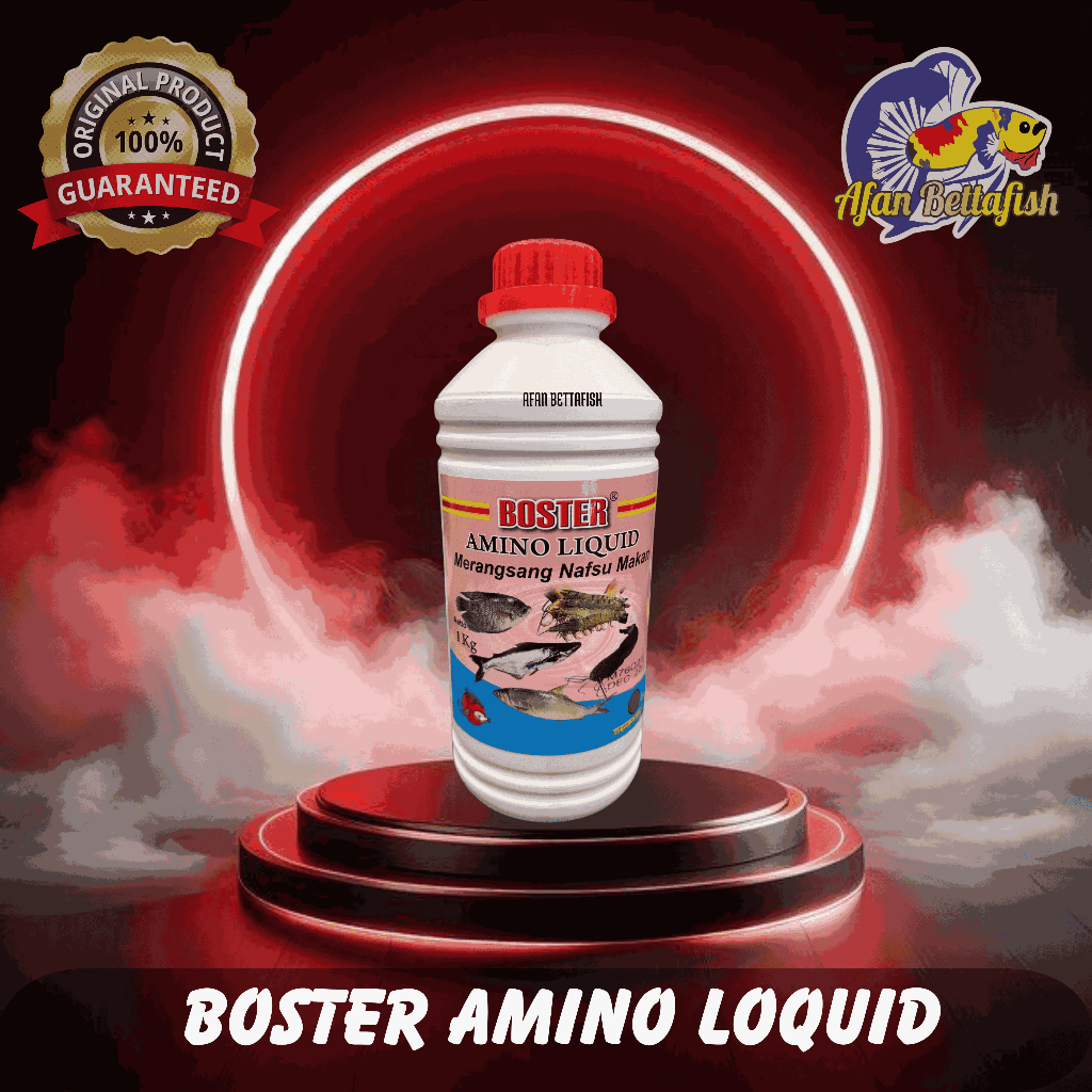 Vitamin Ikan Boster Amino Liquid 1 Liter