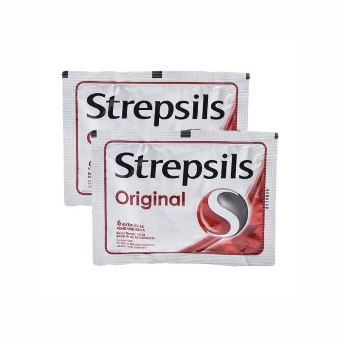 

Strepsil Original untuk Meredakan Sakit Tenggorokan - 6 Pcs