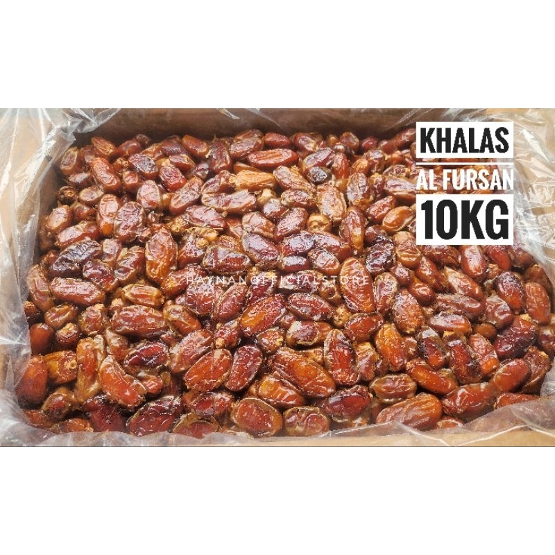 

KURMA KHALAS AL FURSAN 10KG EXP 2026 ENAK