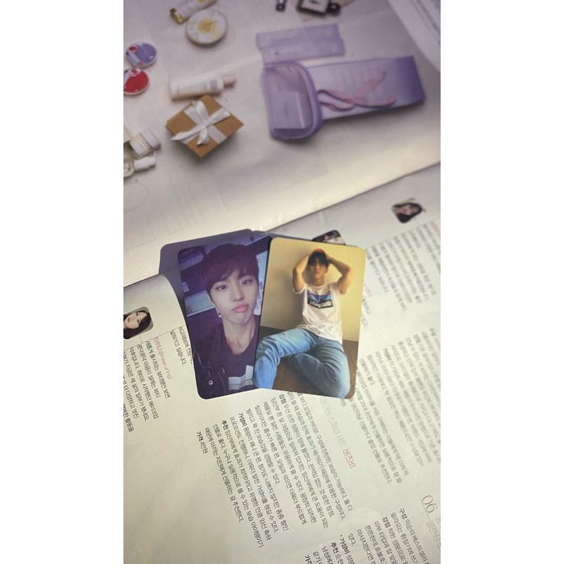 photocard hongseok pentagon