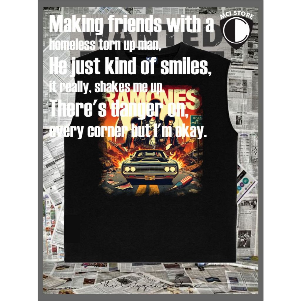 Singlet Ramones Eps. 7 Pria/Wanita
