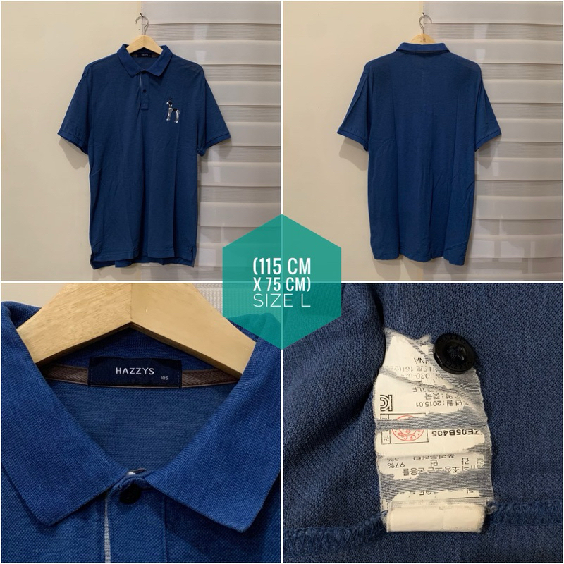 Poloshirt Hazzys Big Logo Original