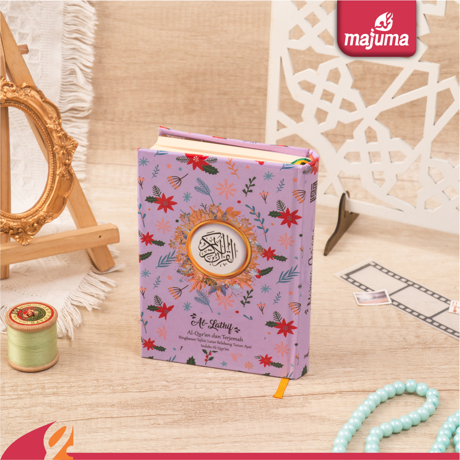 H3T MAJUMA Mushaf Al-Lathif Alquran Terjemahan dan Tafsir Ukuran A6 Al-Quran Wanita