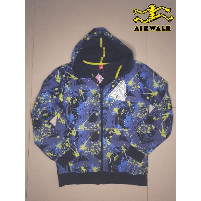 B-08 Second Branded Jacket Airwalk, motif abstrak, baju Second Branded Collections