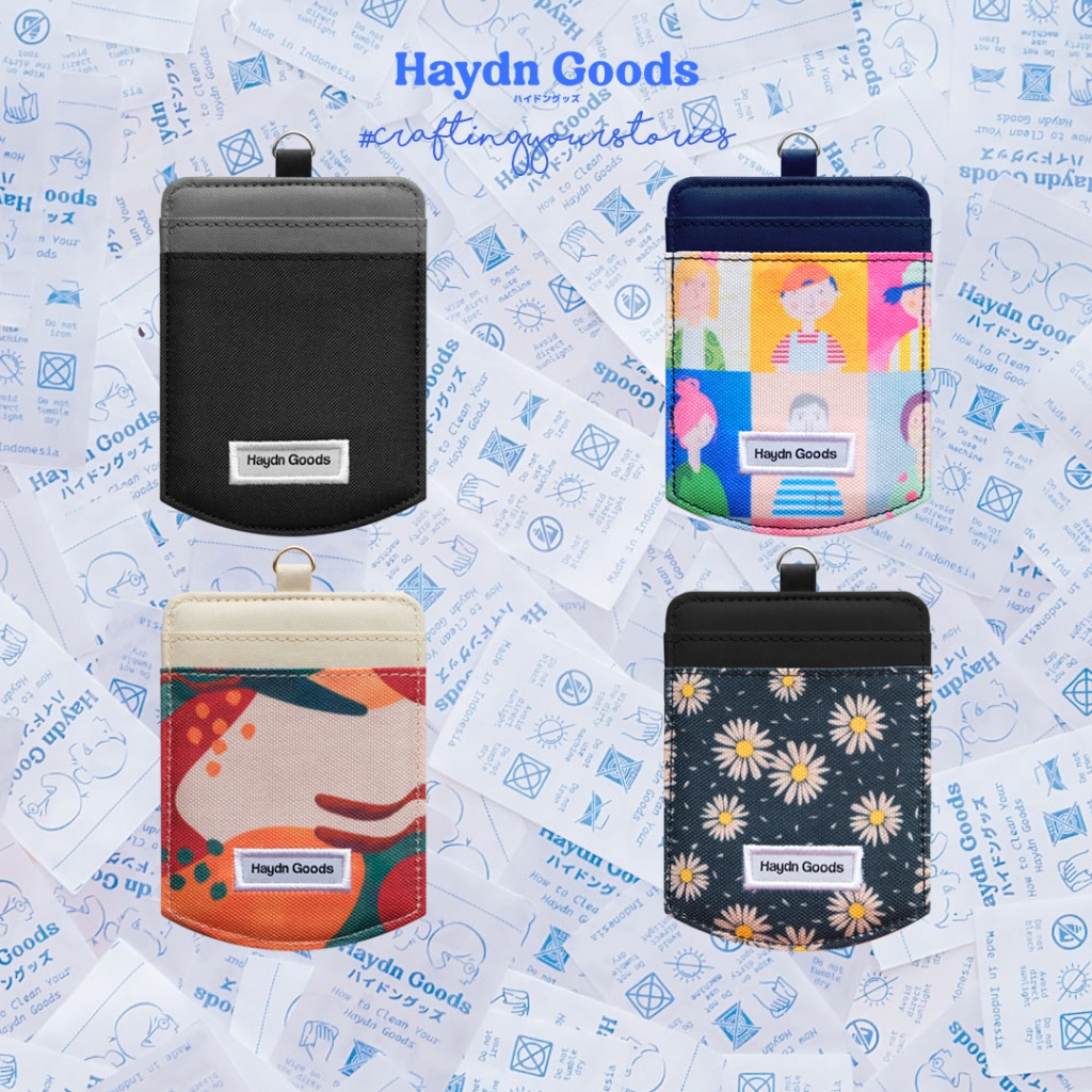 

Haydn Goods Asakura - Dompet Lanyard Card Gantungan ID Card Name Tag Wanita