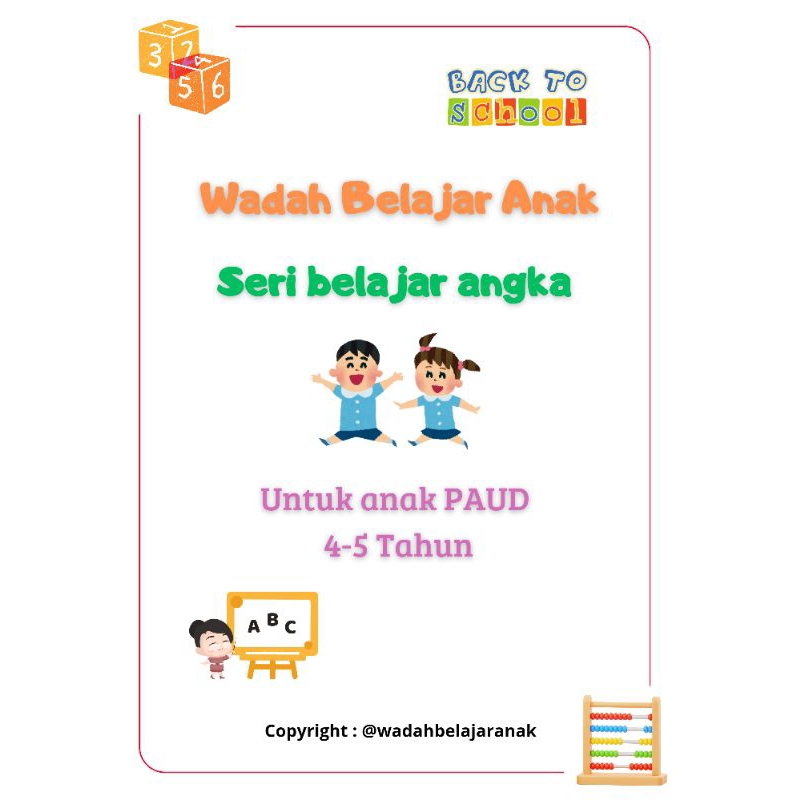 worksheet murah anak paud