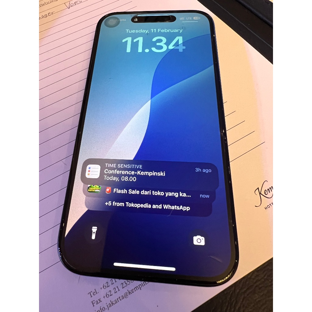 iPhone 15 128GB Black Mulus Garansi iBox Murah Meriah COD ONLY