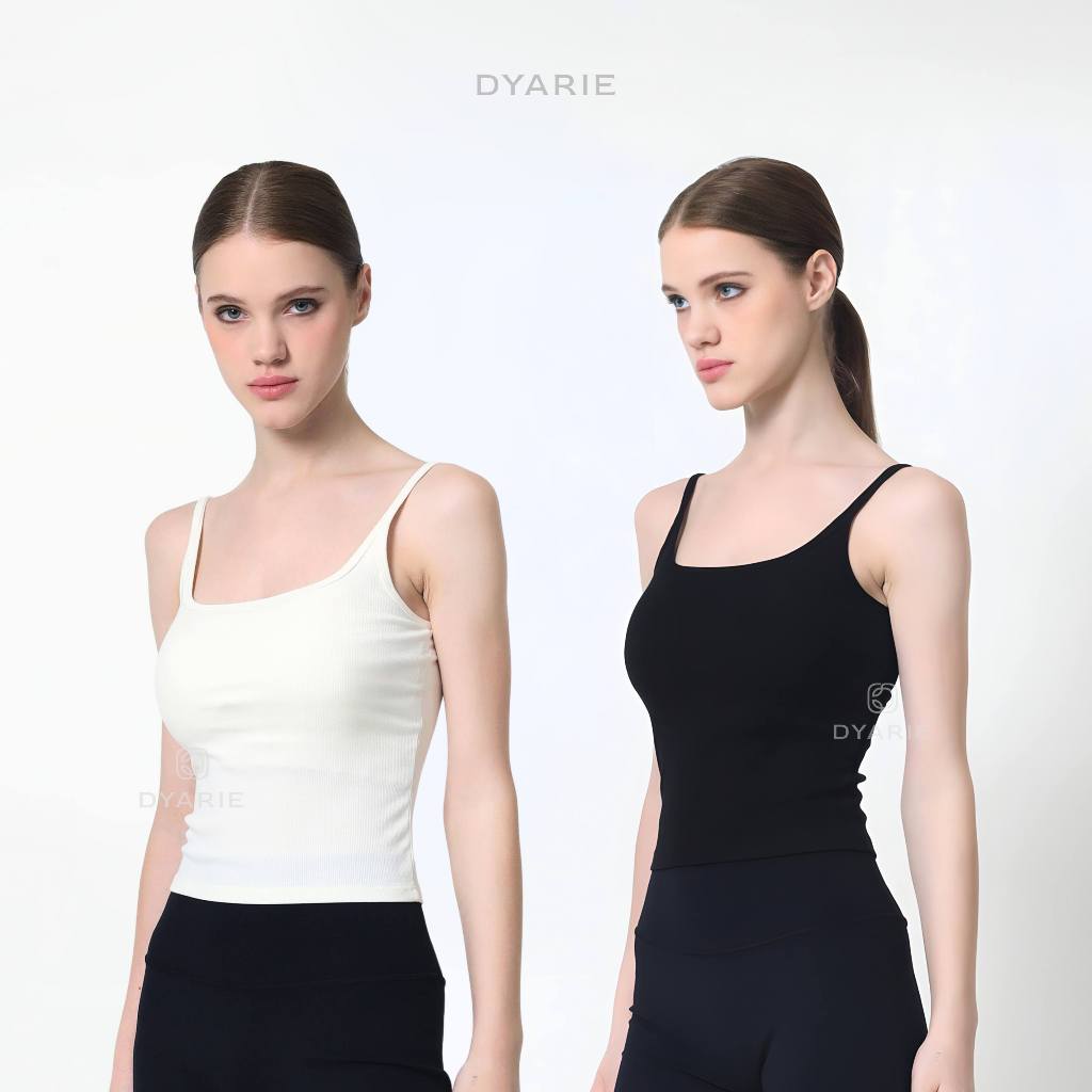 DYARIE - Brianna Ribbed Bra Top - Tanktop Bra