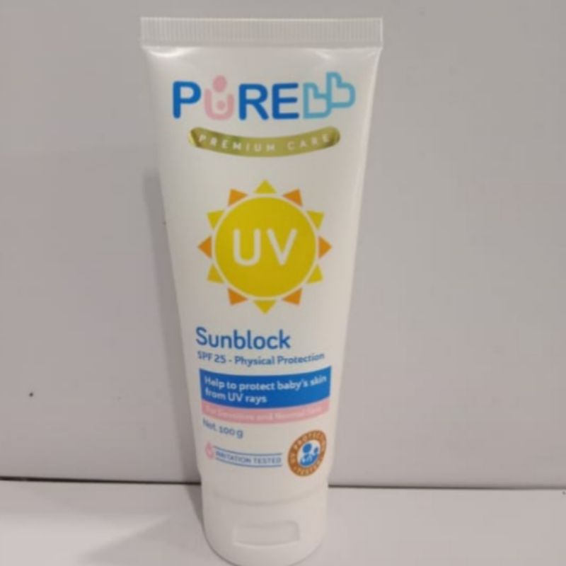 Pure Sunblock Spf 25 100g