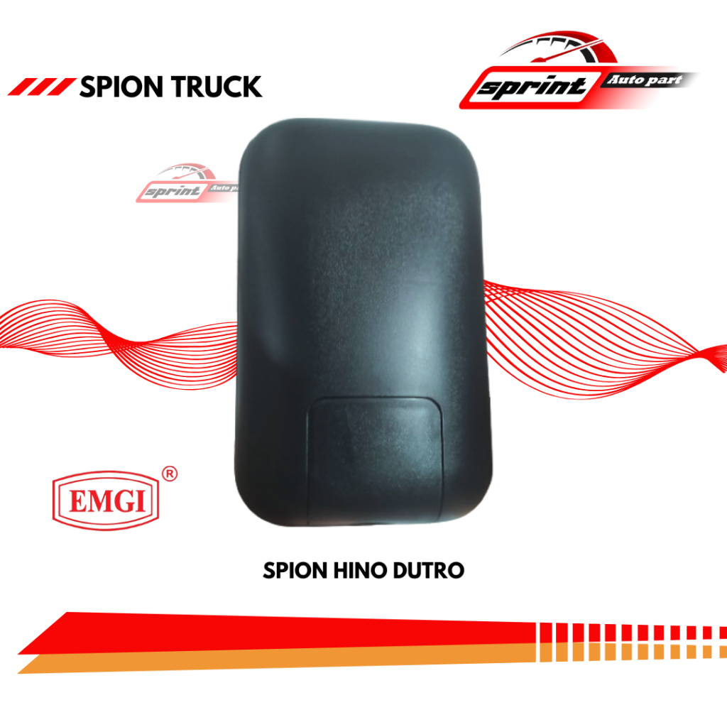 Spion Truck Hino Dutro HT - Emg - Hitam - 2001
