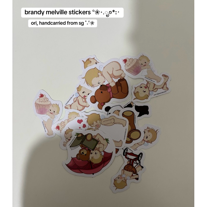 

Brandy Melville stickers