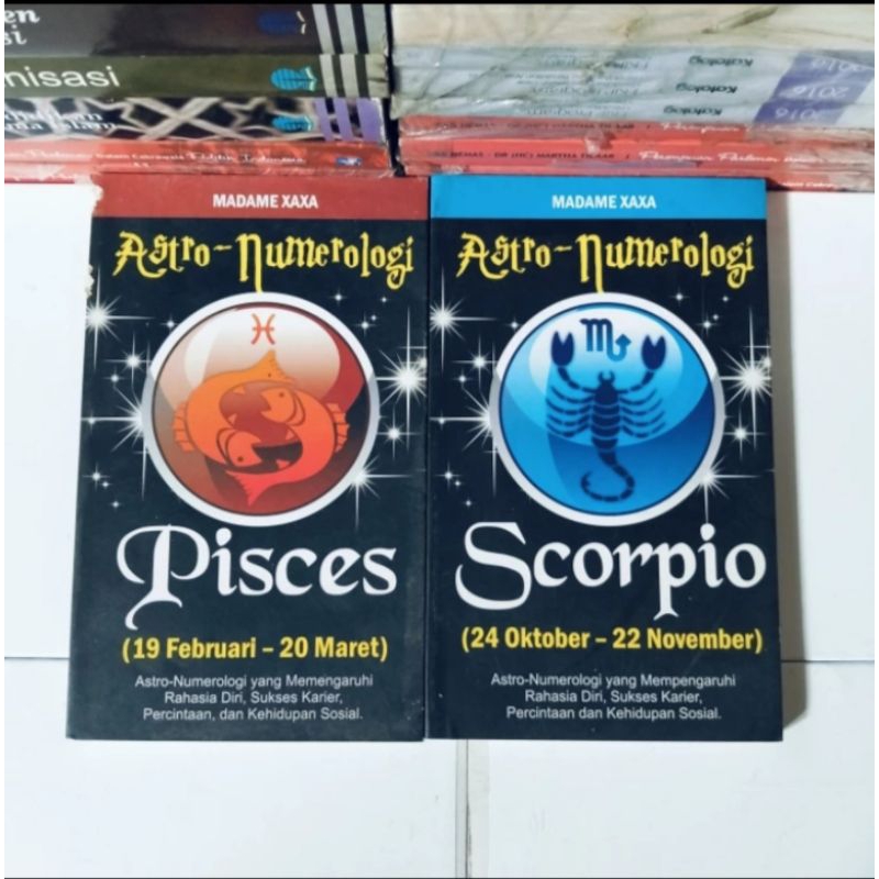 BUKU ASTRO NUMEROLOGI SCORPIO