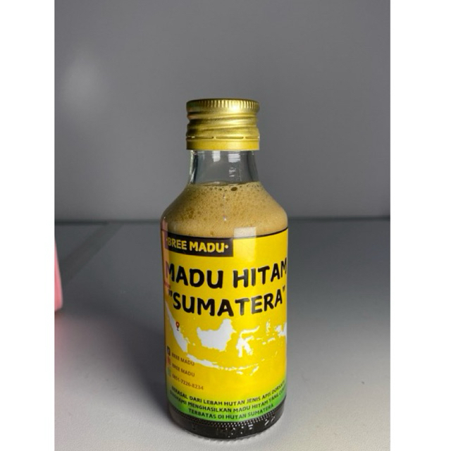 

MADU HITAM HUTAN SUMATERA Murni 140 ml
