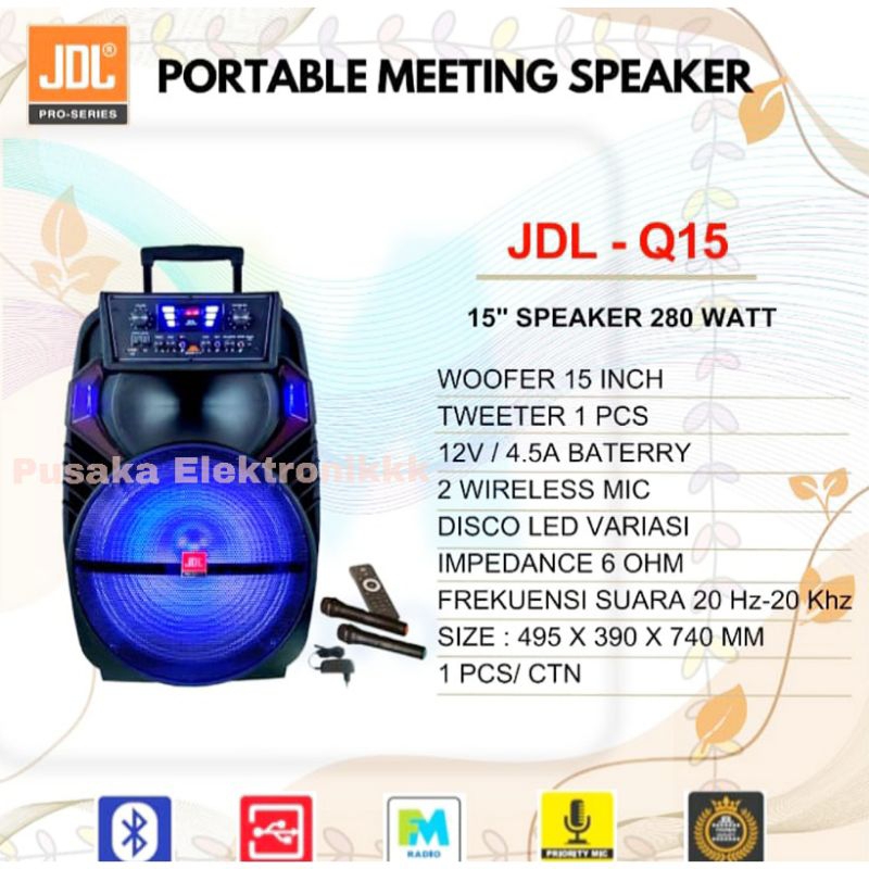 SPEAKER PORTABLE JDL-Q15