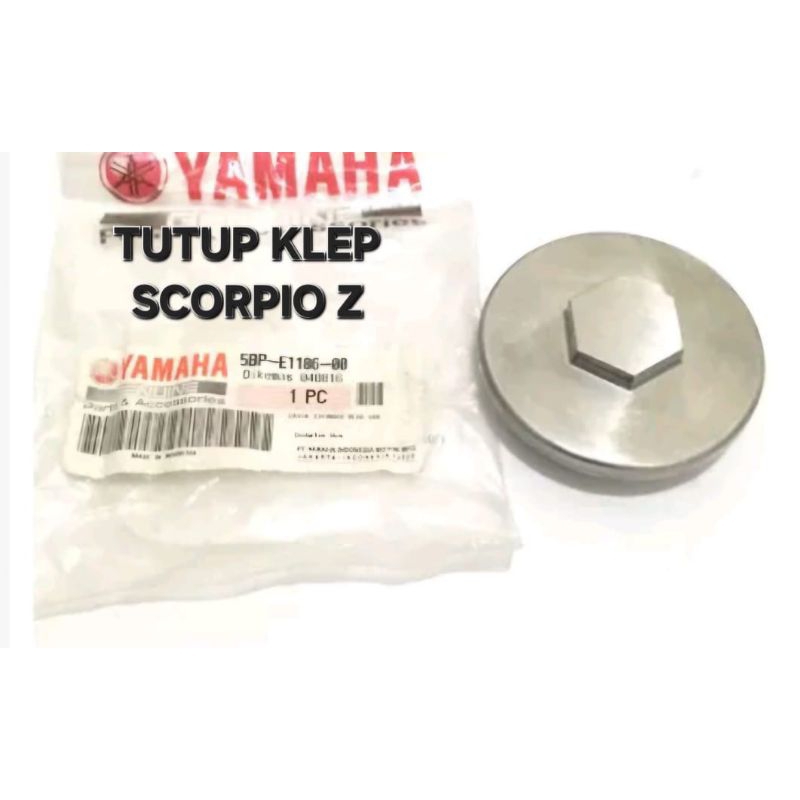 TUTUP KLEP SCORPIO Z ORIGINAL