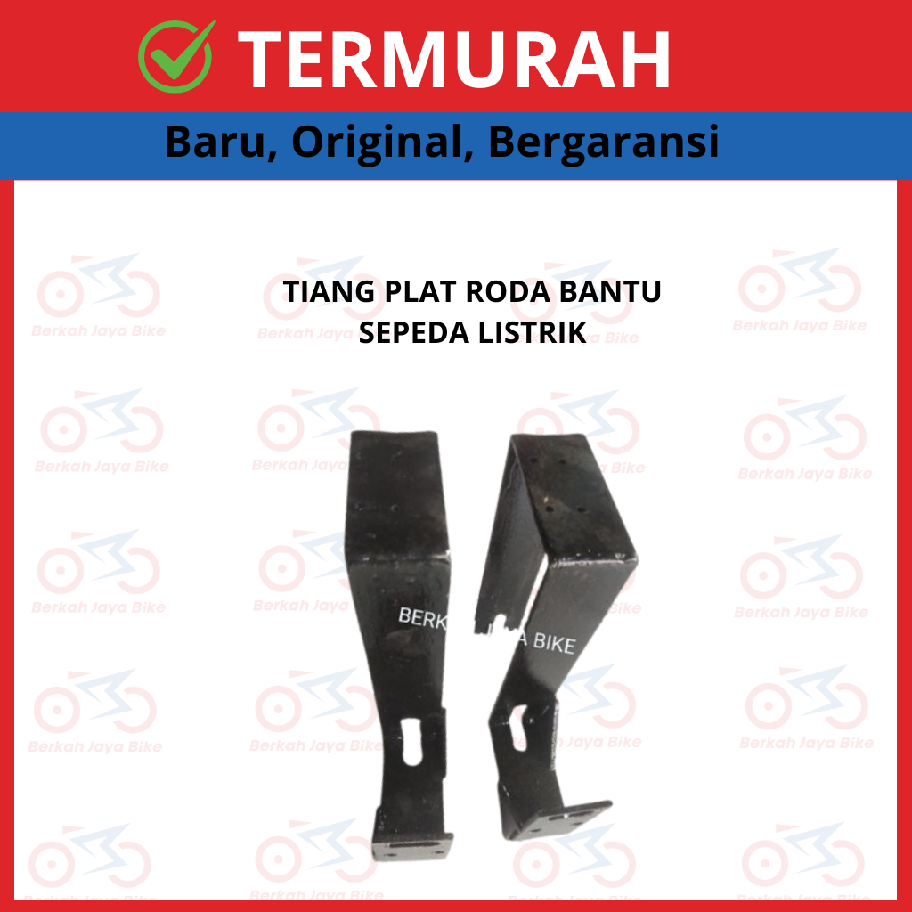 TIANG PLAT RODA BANTU SEPEDA LISTRIK