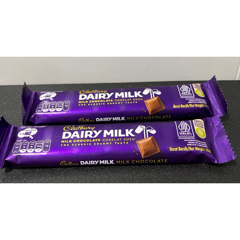 

Cadbury Dairy Milk 30gram Exp Des 2025