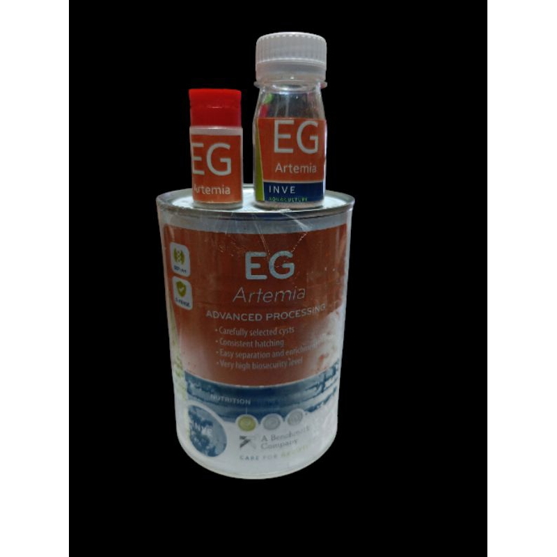 Artemia EG Artemia pakan burayak cupang Guppy platy