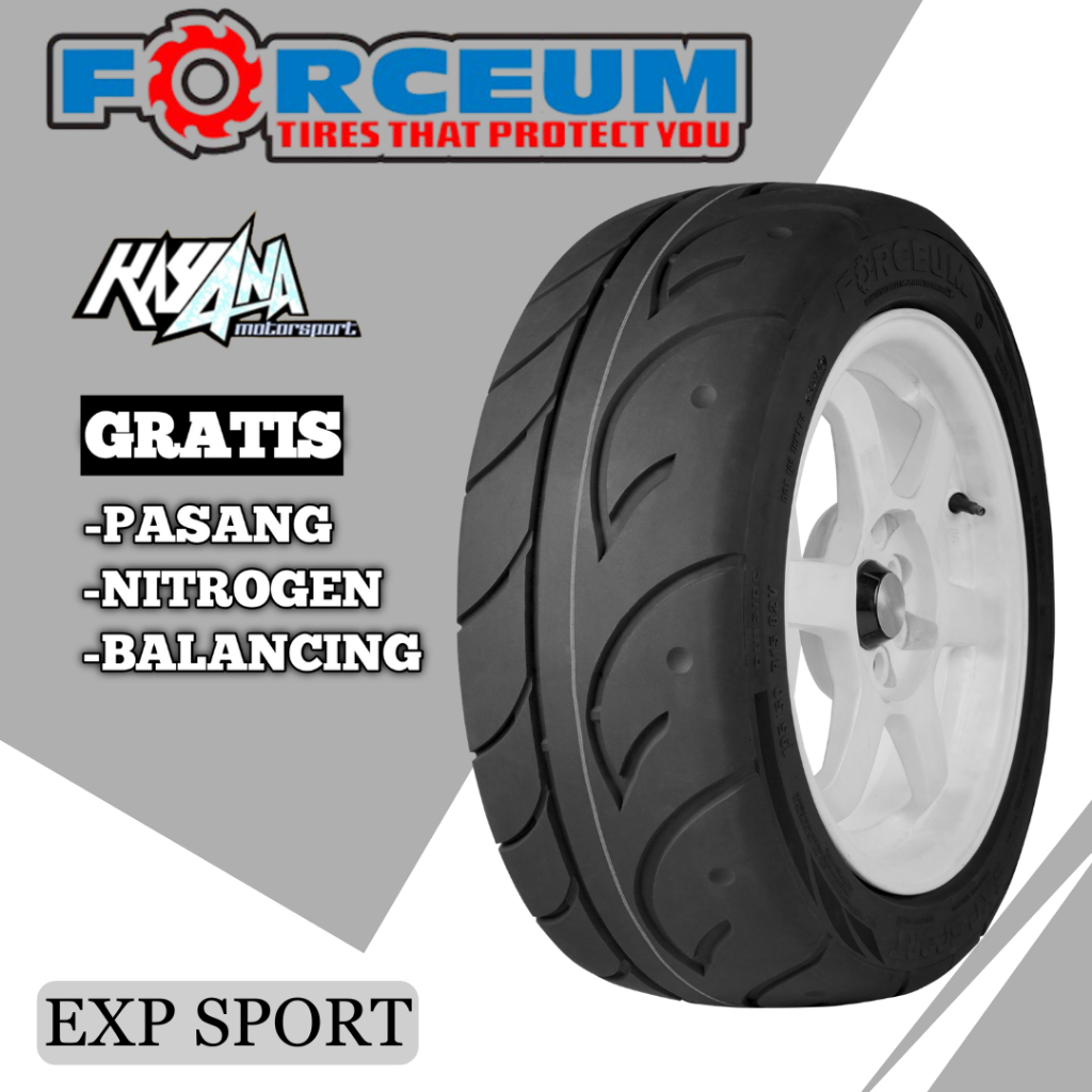 Ban ukuran 195/55 r15 forceum exp sport ban mobil semislick 195 55 R15