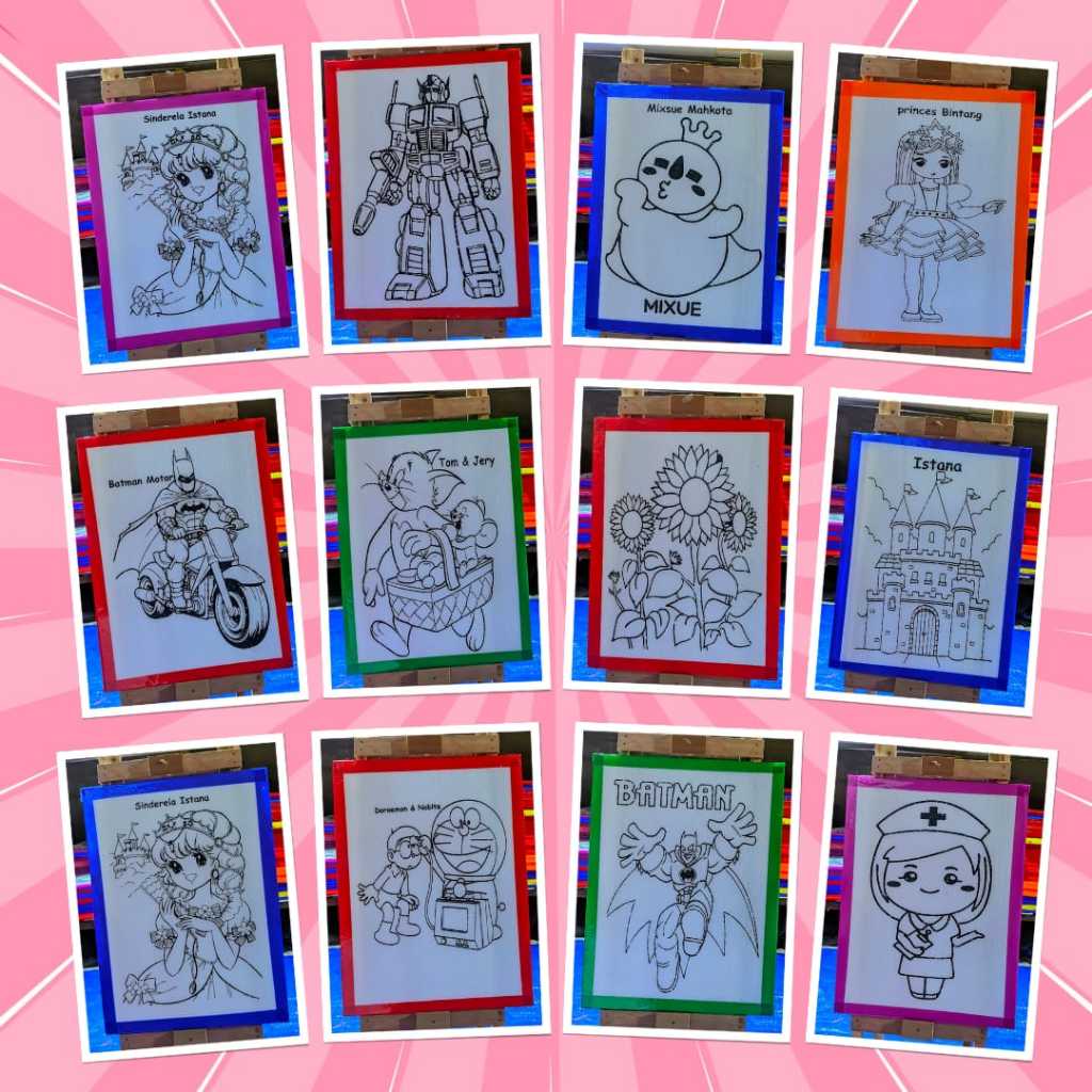 

GROSIR STEROFOAM LUKIS/MEWARNAI ISI 50 PCS TERMURAH UKURAN 30x40