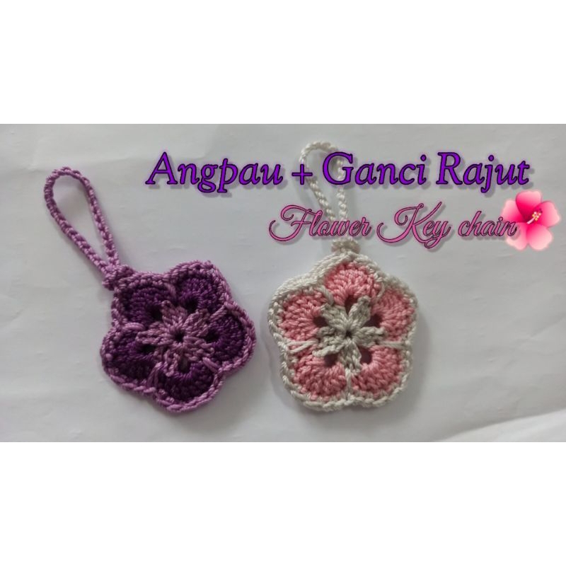 

ANGPAU/AMPLOP RAJUT HANDMADE. GANTUNGAN KUNCI BUNGA