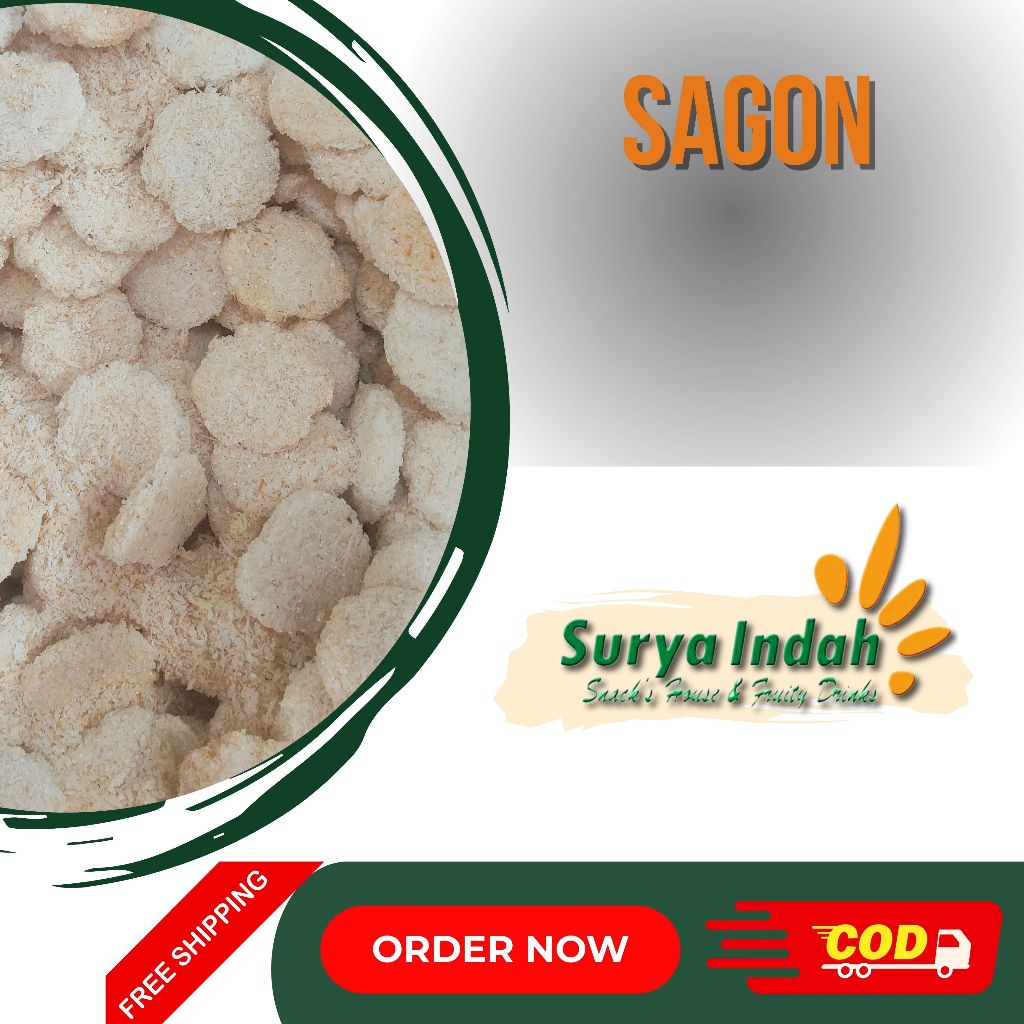 

Kue Sagon Lita Jaya CURAH kwalitas Premium 100gr Surya Indah Jombang