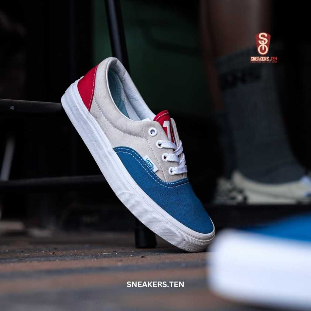 Sepatu Vans Era 1966 "Blue Grey Red"