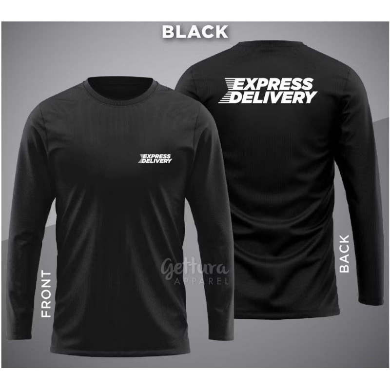 KAOS LENGAN PANJANG KURIR EXPRESS DELIVERY