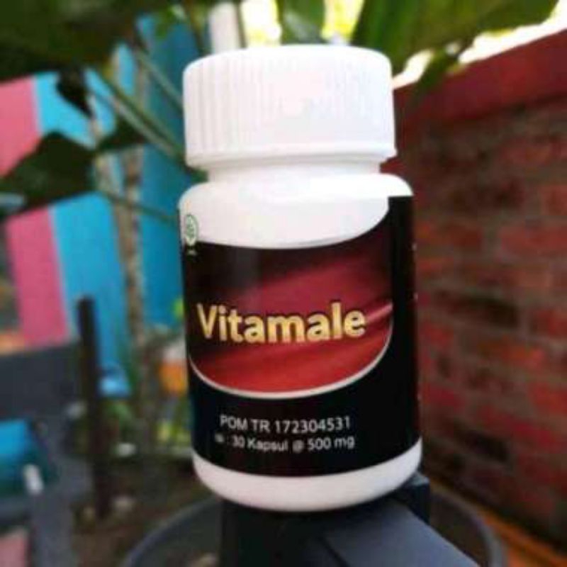 VITAMALE ASLI 100% ORIGINAL HERBAL KUAT TAHAN LAMA VITAMALE