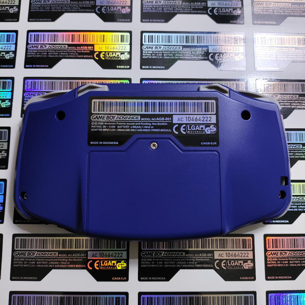 

Premium Back Sticker custom Anbernic RG34XX Nintendo Gameboy Advance