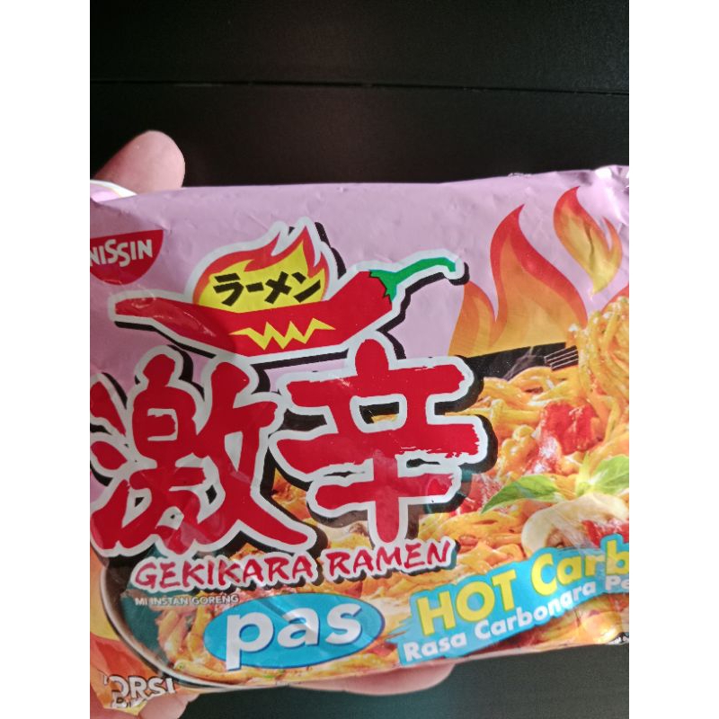 

Nissin Gekikara Ramen Hot Carbonara Kemasan 80 Gram