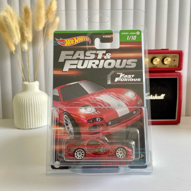 Hot Wheels Fast And Forious 99 Mazda RX-7 (Free Protector)