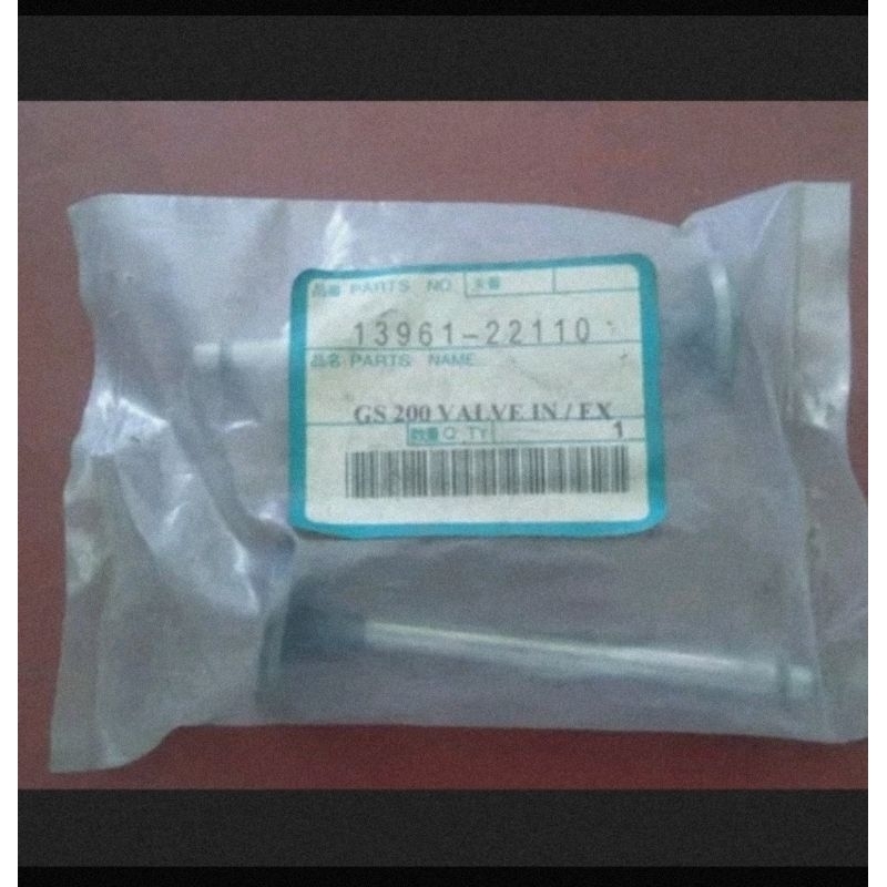 Payung Klep Valve in ex KUBOTA GS200 KS200 Klep in ex Mesin KUBOTA GS-200 KS-200