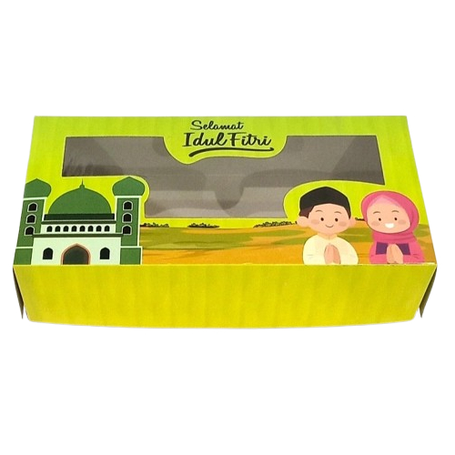 

10 Pcs Kardus Lapis Legit Hampers Idul Fitri Ukuran 14.5x29x7.5cm Packaging Eid Mubarak