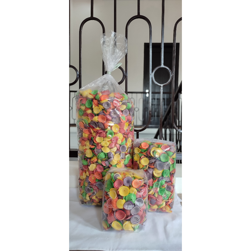 

Kuping Gajah Warna - Kuping Gajah Rainbow Manis Gurih Cemilan