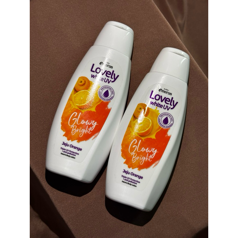 Emeron Lovely White UV Jeju Orange Glow Bright