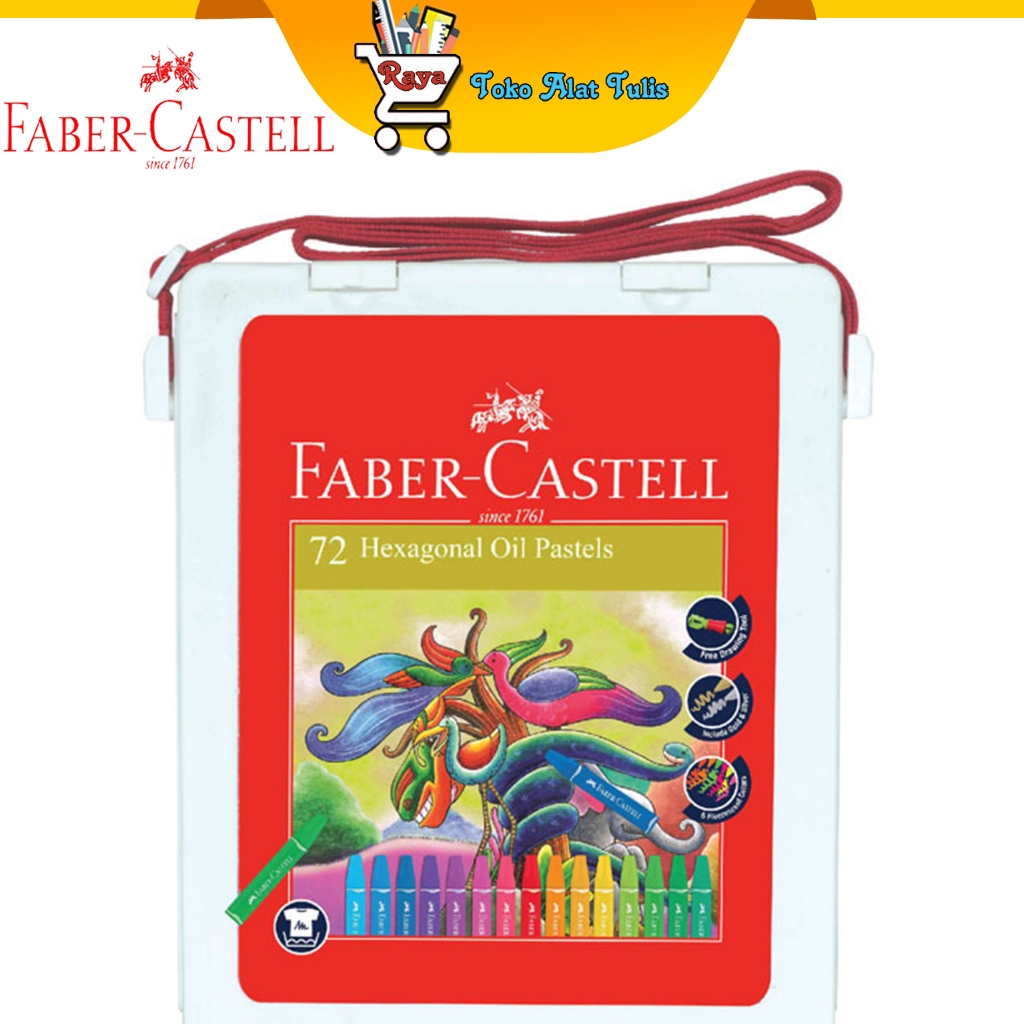 

Faber Castell Hexagonal Oil Pastel 72 Pcs Plastic Bag 120172