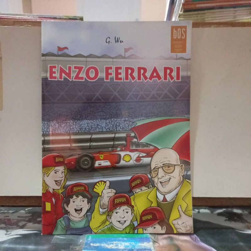 Komik Biografi - Enzo Ferrari Pendiri Ferrari