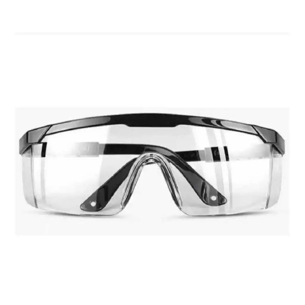 Kacamata Safety Hitam Transparan Anti Debu Kacamata Tukang