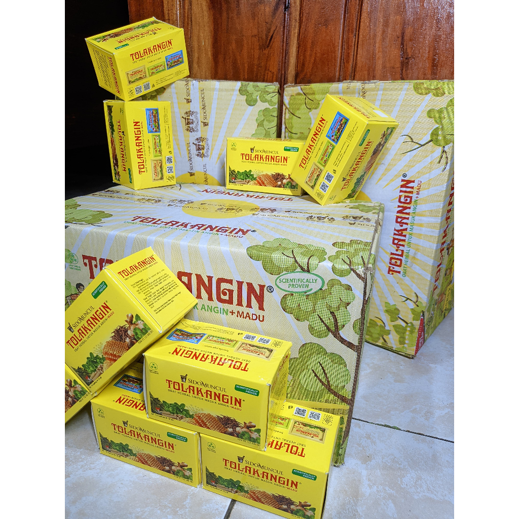 Tolak Angin Cair 12 sachet Sidomuncul tolak angin