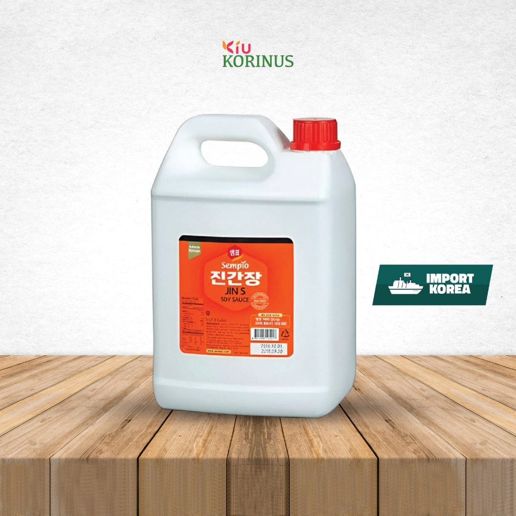 

Korinus - Sempio Kecap Asin/Soy Sauce Jin S / Kecap Asin Korea 15 Liter