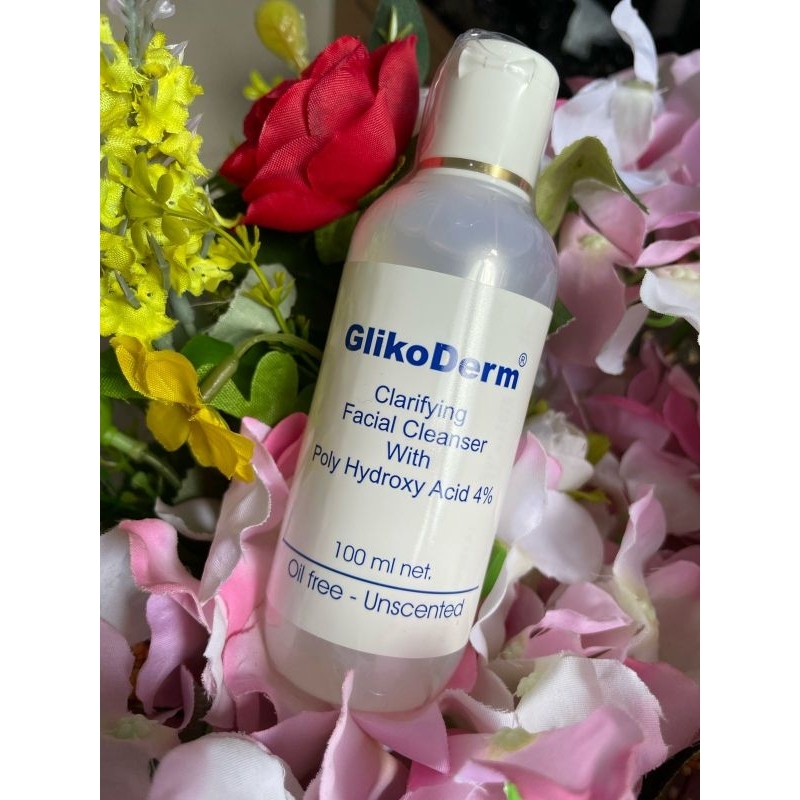 Glikoderm facial cleanser pha 4%