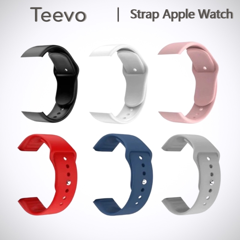 Teevo Strap Smartwatch Silicone Tali T500+Pro/T800 ProMax/S9 Max/T900 ProMax GE/i9 ProMax S/i8 ProMa