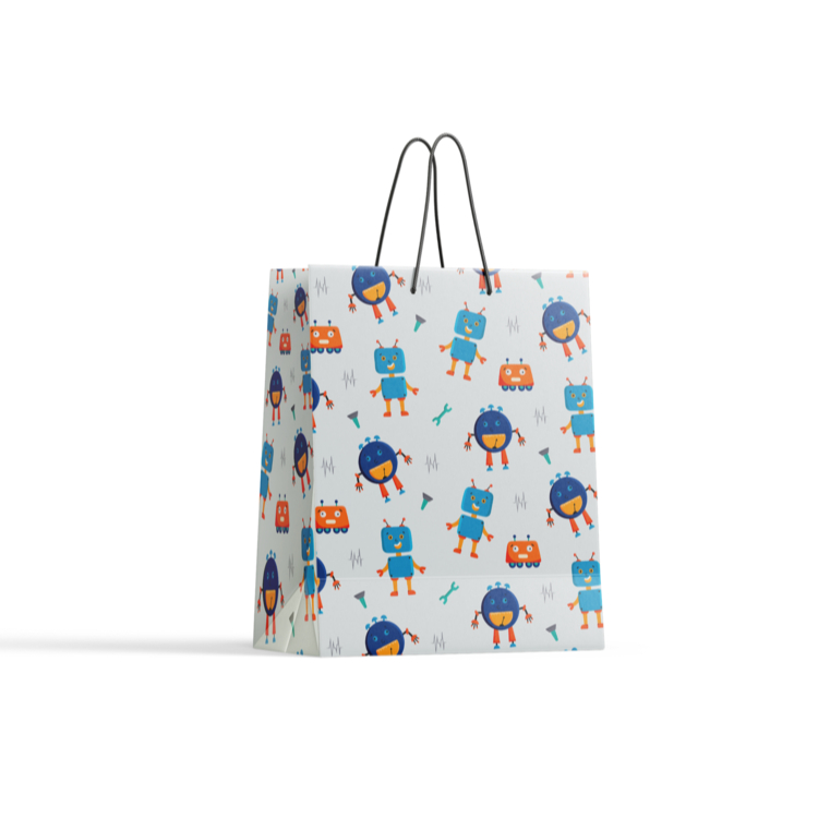 

RK AGATIS X Doodle Dazz - Paper Bag / Packing untuk kado / tas kantong