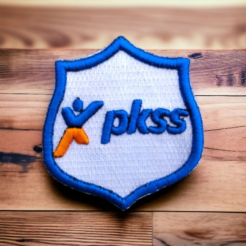 Bordir Logo PKSS Timbul Patch Badge PKSS TIMBUL
